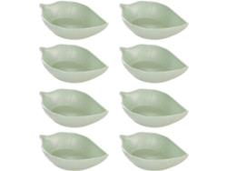 Juego de 8 platos laterales en forma de hoja - 11,5 cm MEOIRUERY