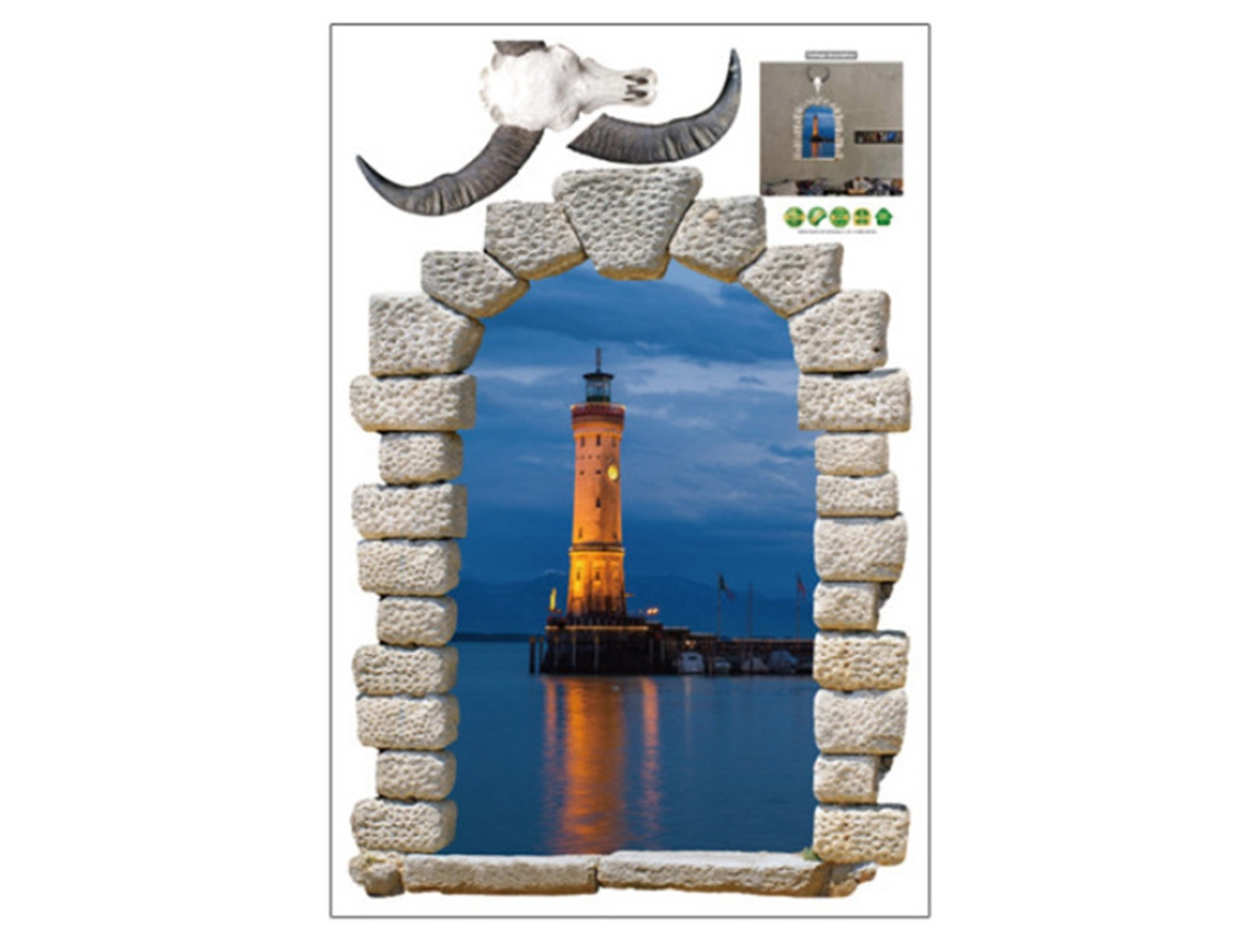 Baok - Adhesivo decorativo removible para paredes y paisajes, ideal para la decoración del hogar y la oficina.
