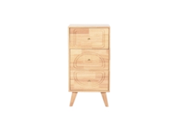 Cajonera Madera De Hevea 40x30x78cm