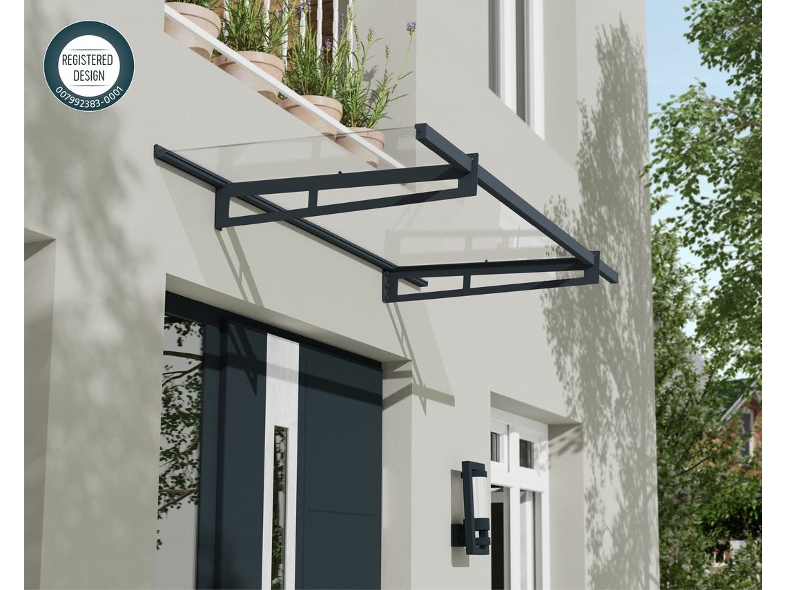 CANOPIA Cubre Puerta Bremen 205X93 cm Transparente