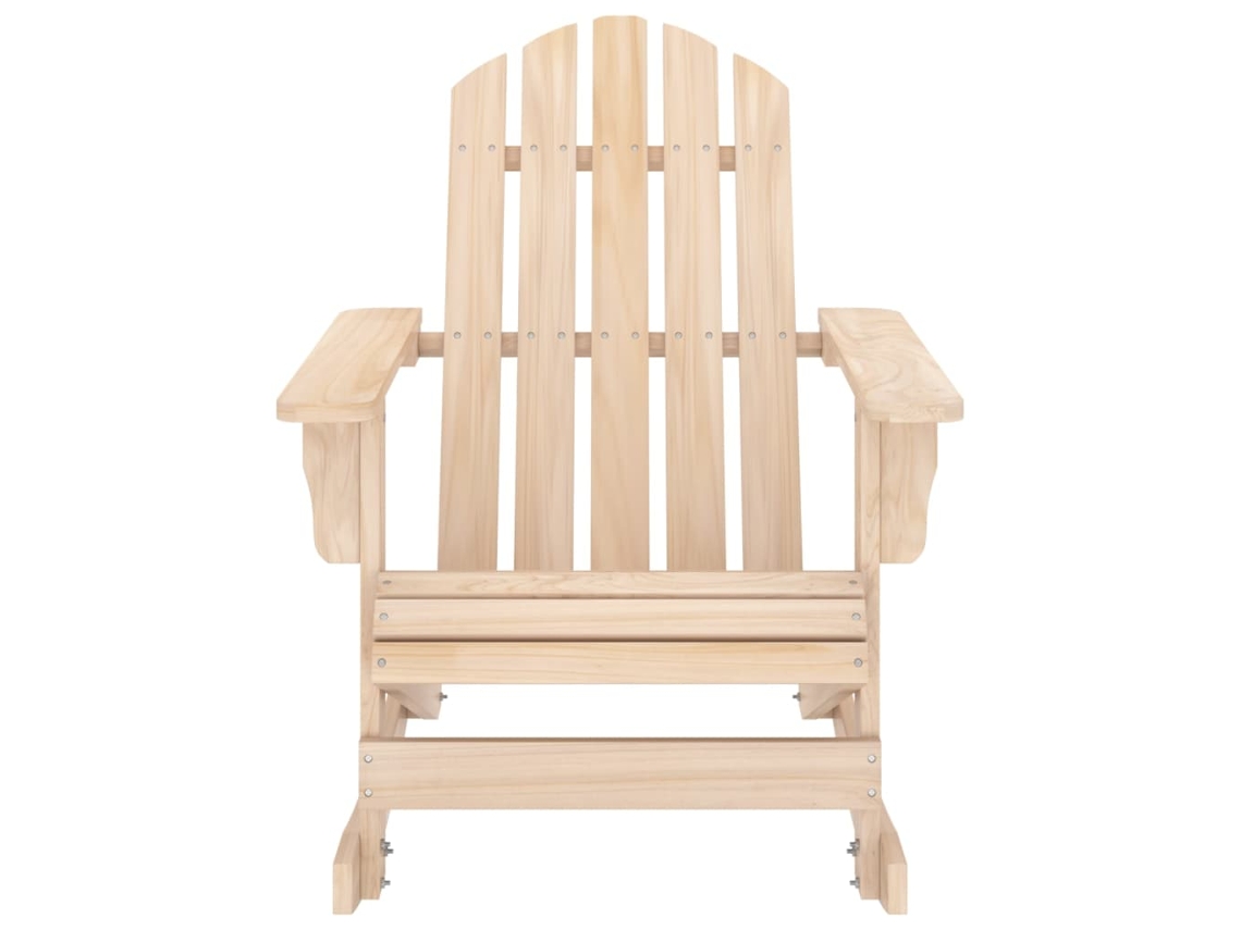 Maison Exclusive - Mecedora Adirondack para jardín, abeto macizo
