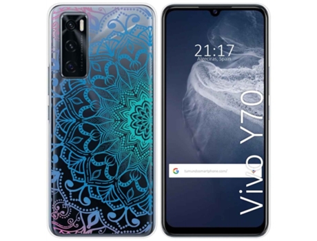 Carcasa Vivo Y70 TUMUNDOSMARTPHONE Dibujos Transparente Multicolor