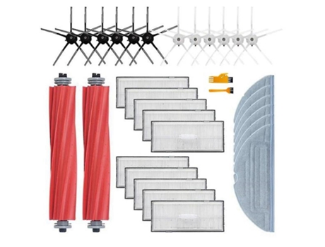 Fregonas de filtro Hepa de cepillo de 32 piezas para Xiaomi para Roborock S7 T7s T7plus