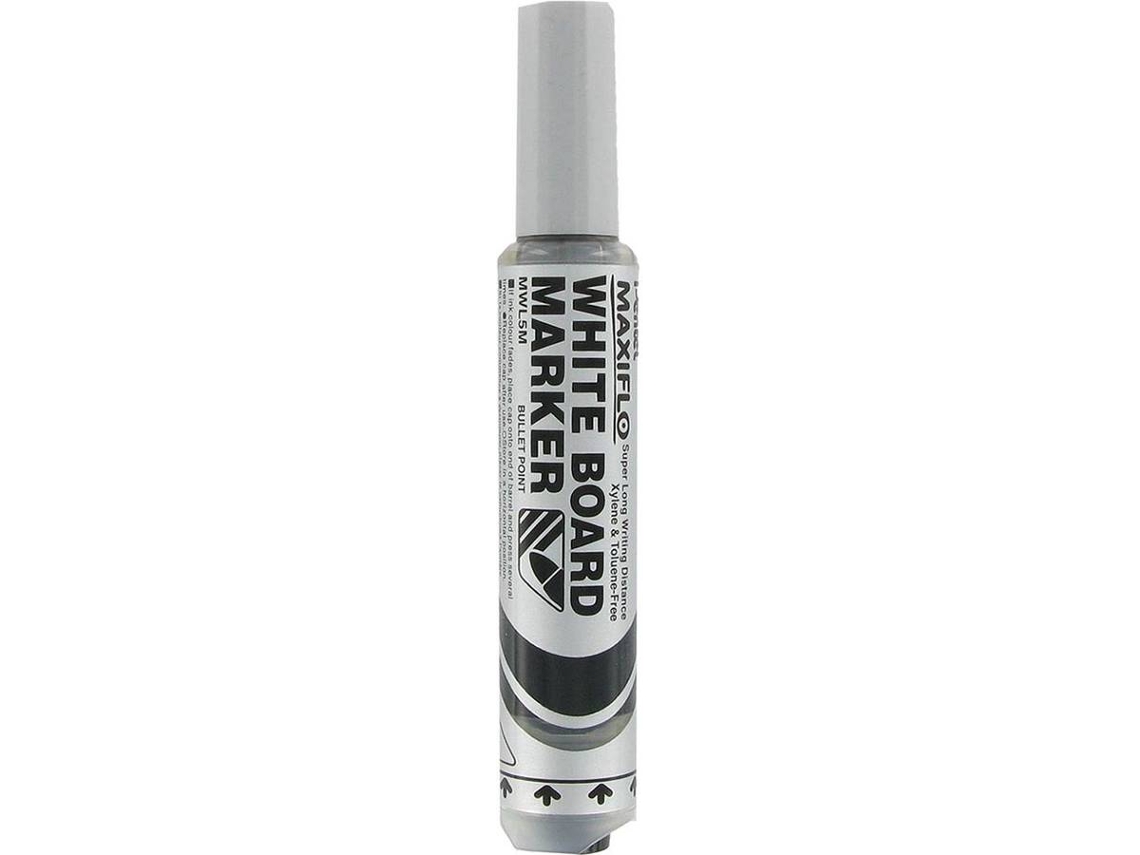 Rotulador BULLS Pentel Maxiflo Blanco Board Marker MWL5M-AO