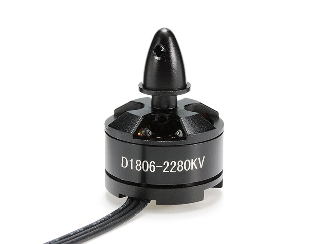 Motor sin escobillas DXW D1806 1806 2280KV 2/3S CW CCW para dron RC 200, 210, 220, 250 FPV Racing Multi Rotor