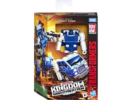 Figura de Jugar HASBRO Wfc-K32 Autobot Pipes De Transformers Generations War For Cybertron: Kingdom Deluxe (Edad Minima: 8 años)