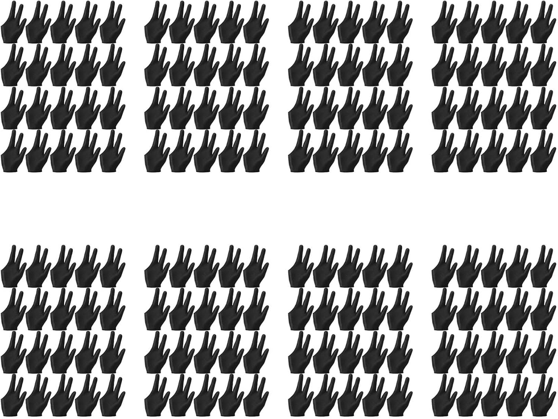 160 Piezas De Tacos De Billar Transpirables Para Snooker, Para Diestros Y Zurdos, De 3 Dedos, Para Mujer.