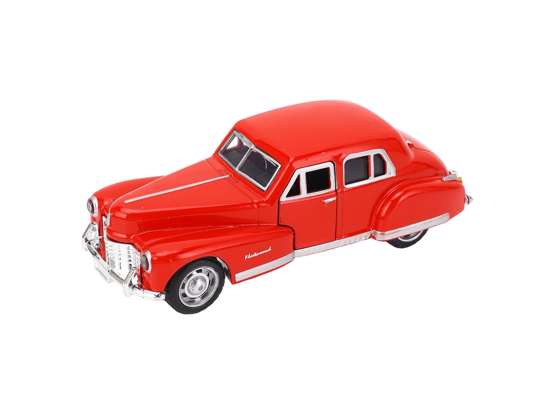 Modelo De Coche Clásico De Aleación A Escala 1:32, Retro, Educativo, Decorativo, Rojo.