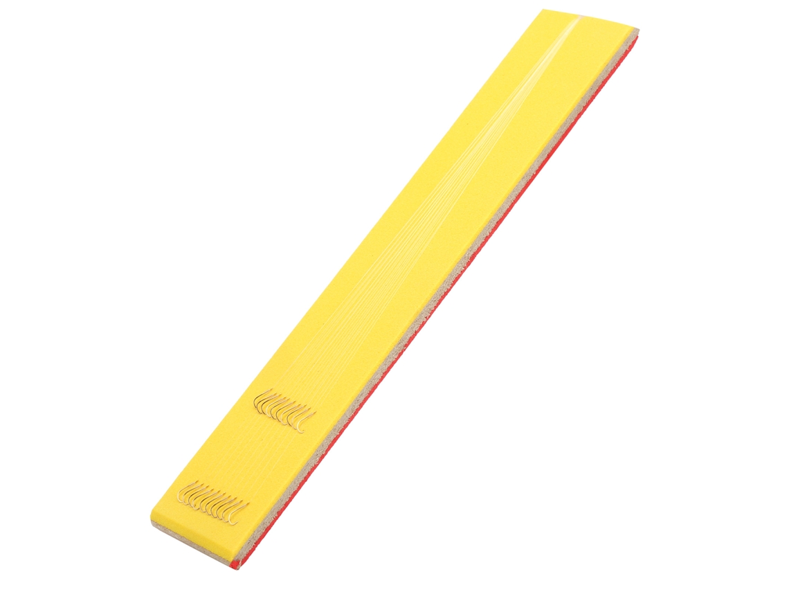 10 Anzuelos De Pesca Con Línea Preanudada, Funda Dorada Con Púas, Acero Inoxidable Para Pesca En Agua Dulce Y Salada.