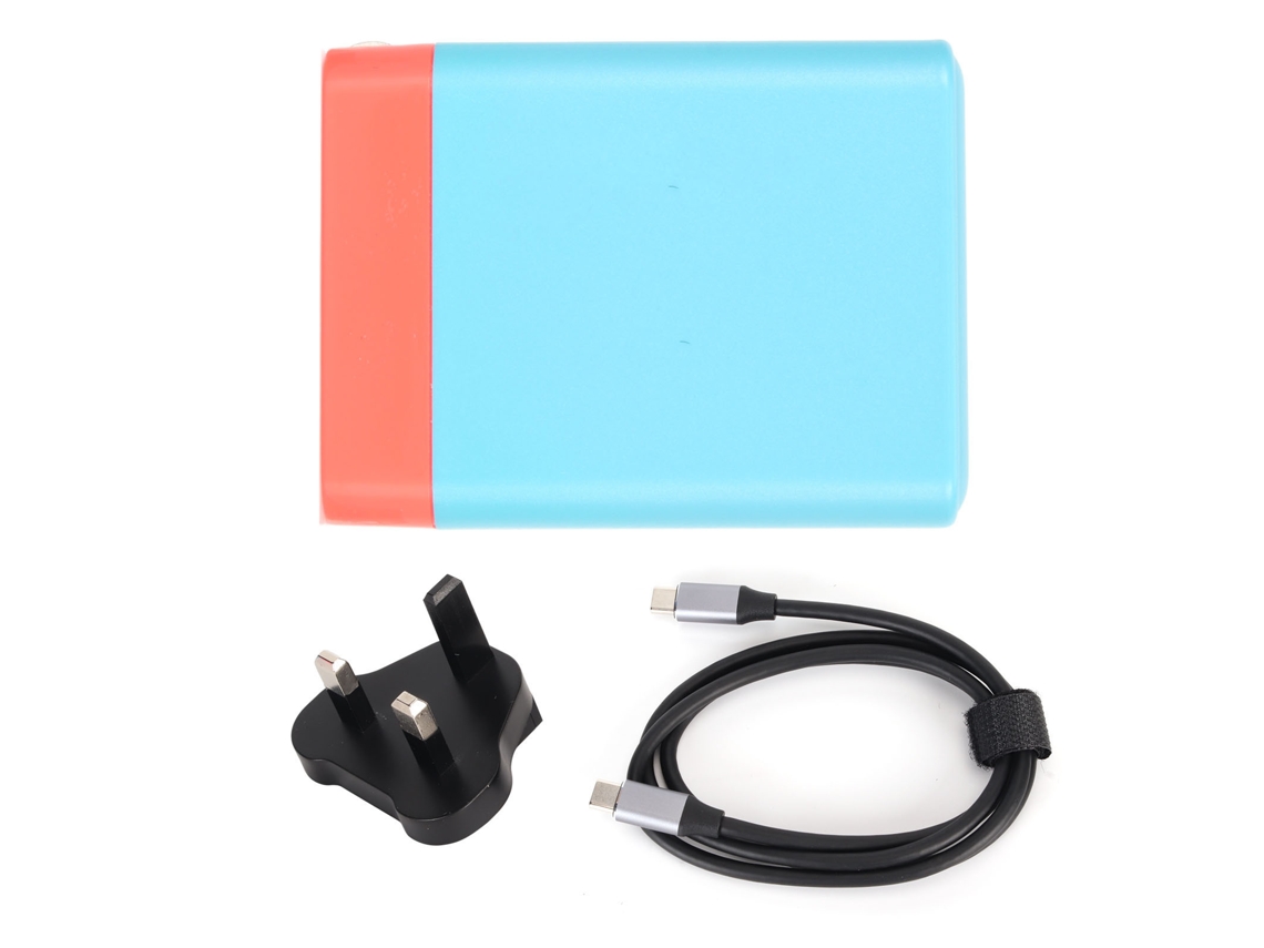 Cargador (dock Portátil De Carga Rápida Pd 65w) Cargador Rápido Gan 3 En 1 Pd 65w Dock Portátil Switch