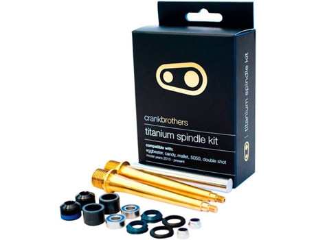 Pedales CRANKBROTHERS Titanium Spindle Kit