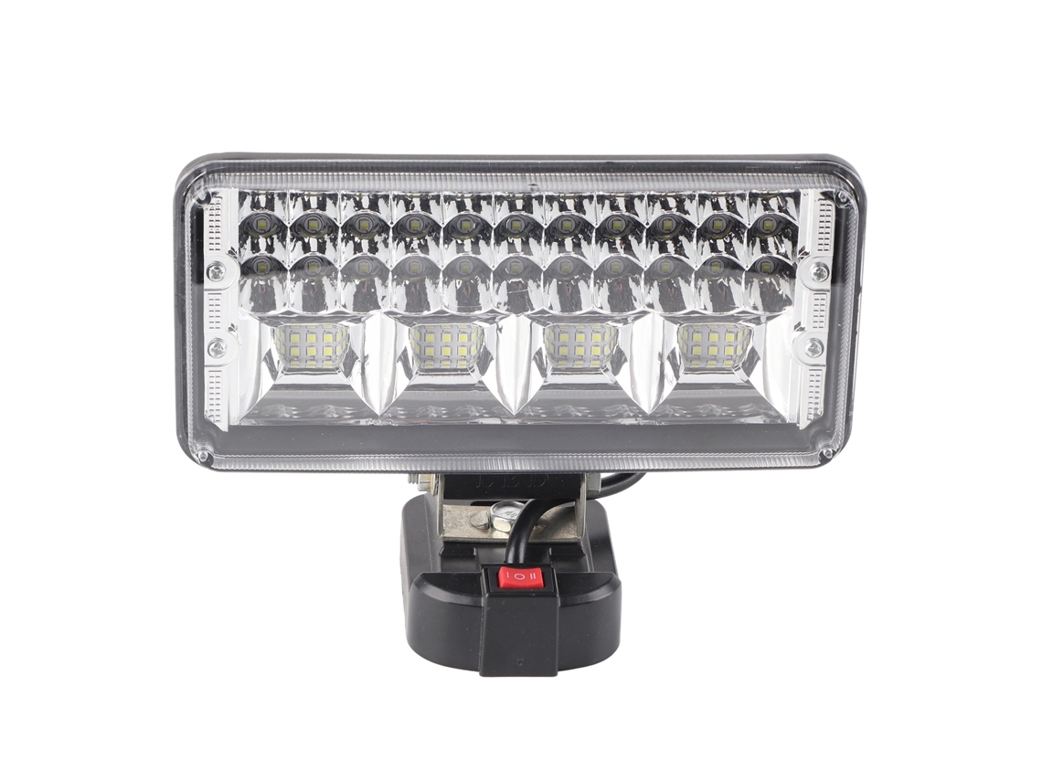 Linterna De Trabajo Led De 216 W Y 11200 Lúmenes Con Batería De Litio De 18 V, Ajustable Y Resistente Al Fuego, Ideal Para Pesca Y Caza.