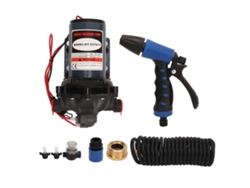Kit de bomba de desinfección de alta presión de 12 V CC, 5,5 gpm y 70 psi con boquilla de pulso