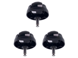 3 ruedas universales para aspiradoras robot Anker Eufy Robovac 11s 30 30c 15c 12 25c 35c (piezas de repuesto)