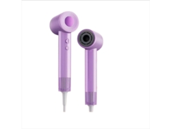 Secador de pelo doméstico: secador iónico de alta velocidad (27 m/s) con 4 niveles de calor, bajo nivel de ruido y doble filtro violeta.