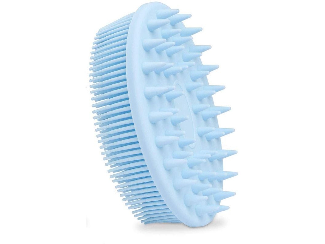 Dan26-cepillo De Silicona 2 En 1 Para Cabeza Y Cuerpo, Masajeador Capilar Y Exfoliante De Baño