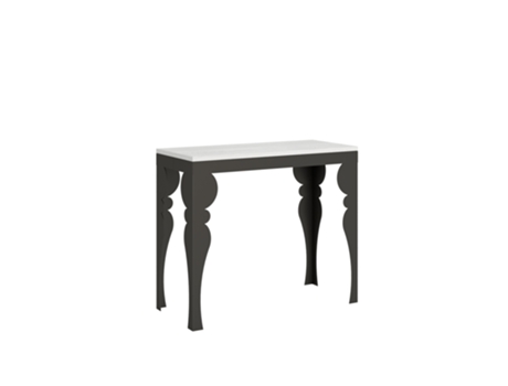 Consolas Paxon Small Evolution Extensible hasta 196 cm ITAMOBY (90 x 40 x 77 cm - Paneles de Melamina - Fresno Blanco)