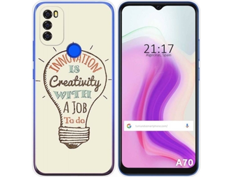 Carcasa Blackview A70 TUMUNDOSMARTPHONE Creativity Multicolor
