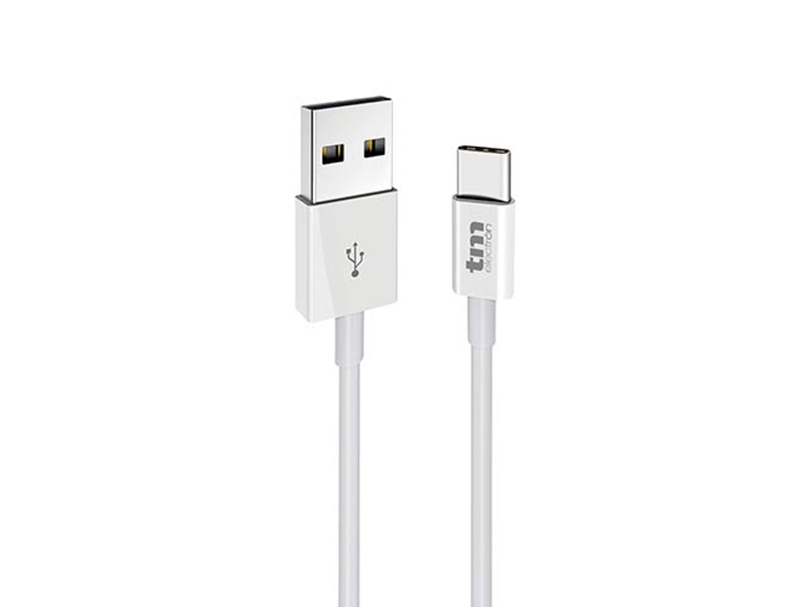 Cable USB tipo A tipo C 2.4a PVC 1m