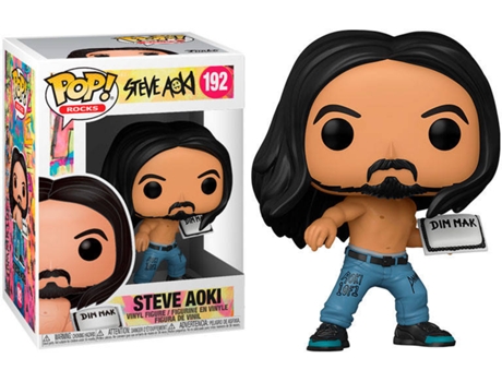 Figura FUNKO Pop Estrellas De La Musica Steve Aoki Con Tarta 53765