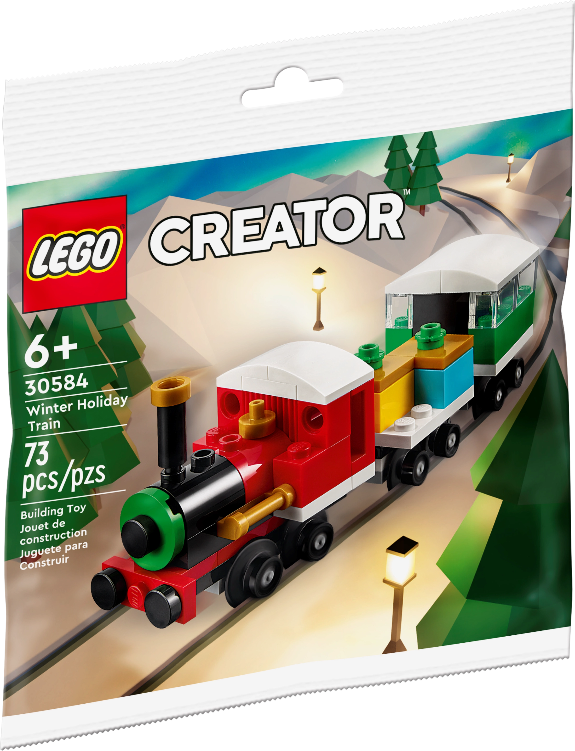 LEGO: 30584 O Comboio de Natal de Inverno Multicor