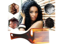 Vlrla-plastic Afro Cabelo Comb Para Cabelostyling