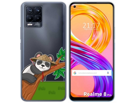 Carcasa Realme 8 4G / 8 Pro TUMUNDOSMARTPHONE Dibujos Transparente Multicolor