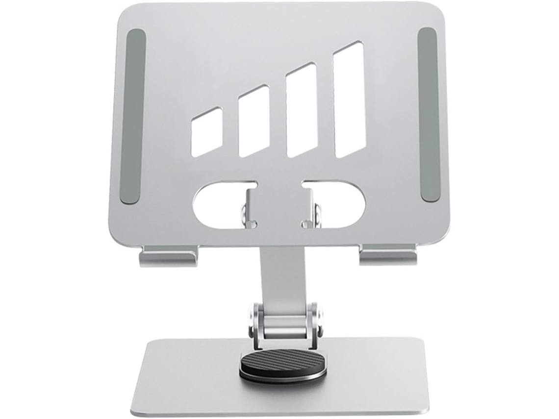 Soporte Plegable Y Ajustable Para Portátil - Rotación De 360 Grados - Aluminio