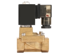 Válvula Solenoide Piloto de Latão Pu225-04 G1/2 13mm com Orifício de Fluxo DC24V