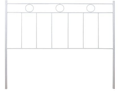 Cabecero de Forja FACTORY MUEBLES Gallego, Blanco Cama de 135 cm (140 cm x 125)
