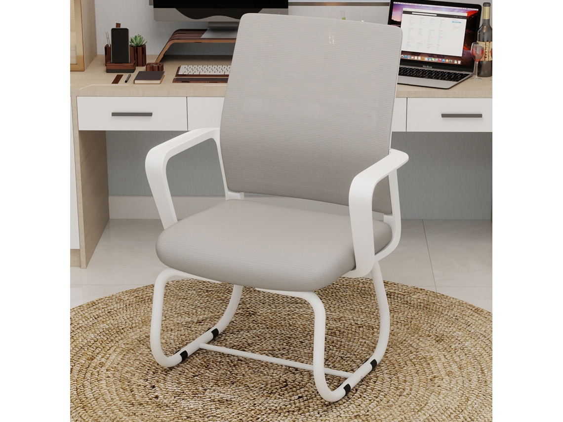 Silla De Oficina Moderna De Metal, Suave Y Cómoda, Varios Colores