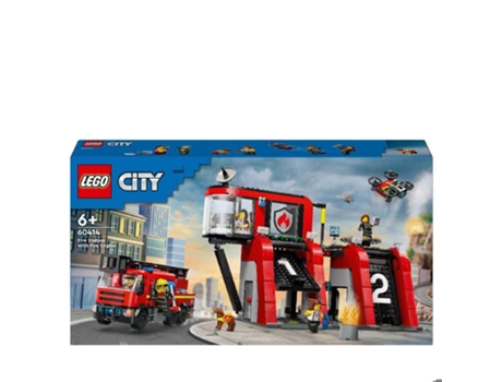 LEGO 60414 Parque de Bomberos Con Camión