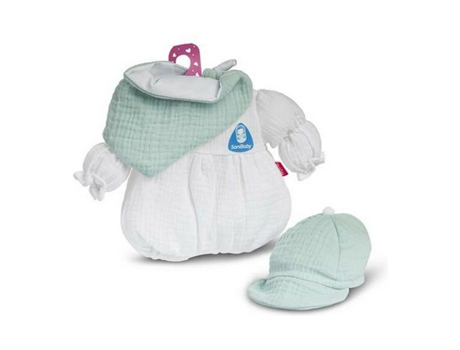 Ropa para Muñecas BERJUAN Sanibaby Verde 40 cm (Edad Mínima Recomendada: 3 años)