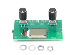 Módulo receptor FM Veloriskku 87-108MHz com saída estéreo, rádio DIY SEM Fio Fabric LCD DSP PLL