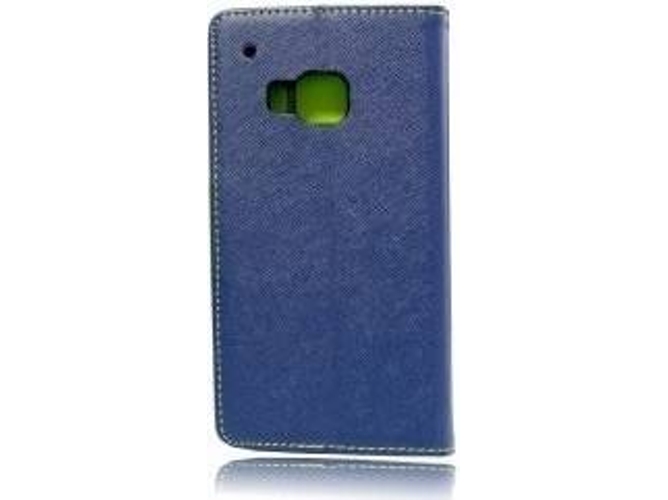 Funda HTC One M9 FANCY Flip Azul