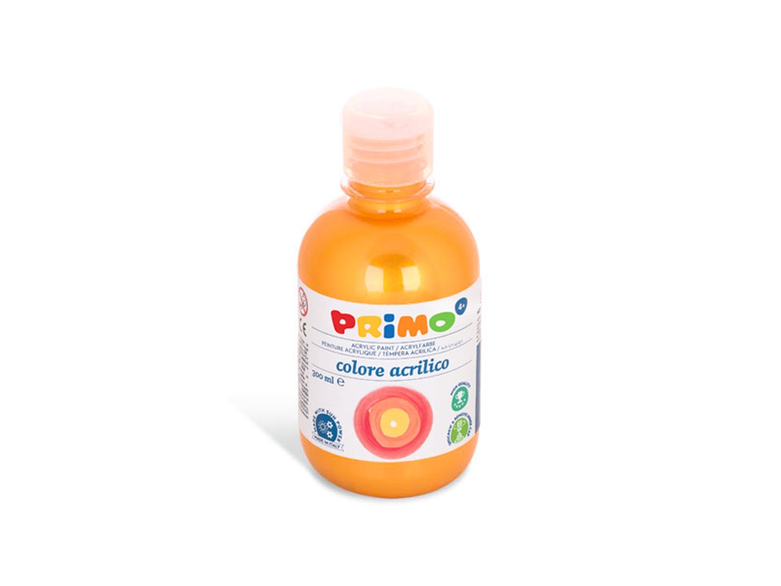 PRIMO 400Ta300920 Pintura Acrílica 300 Ml Oro Botella