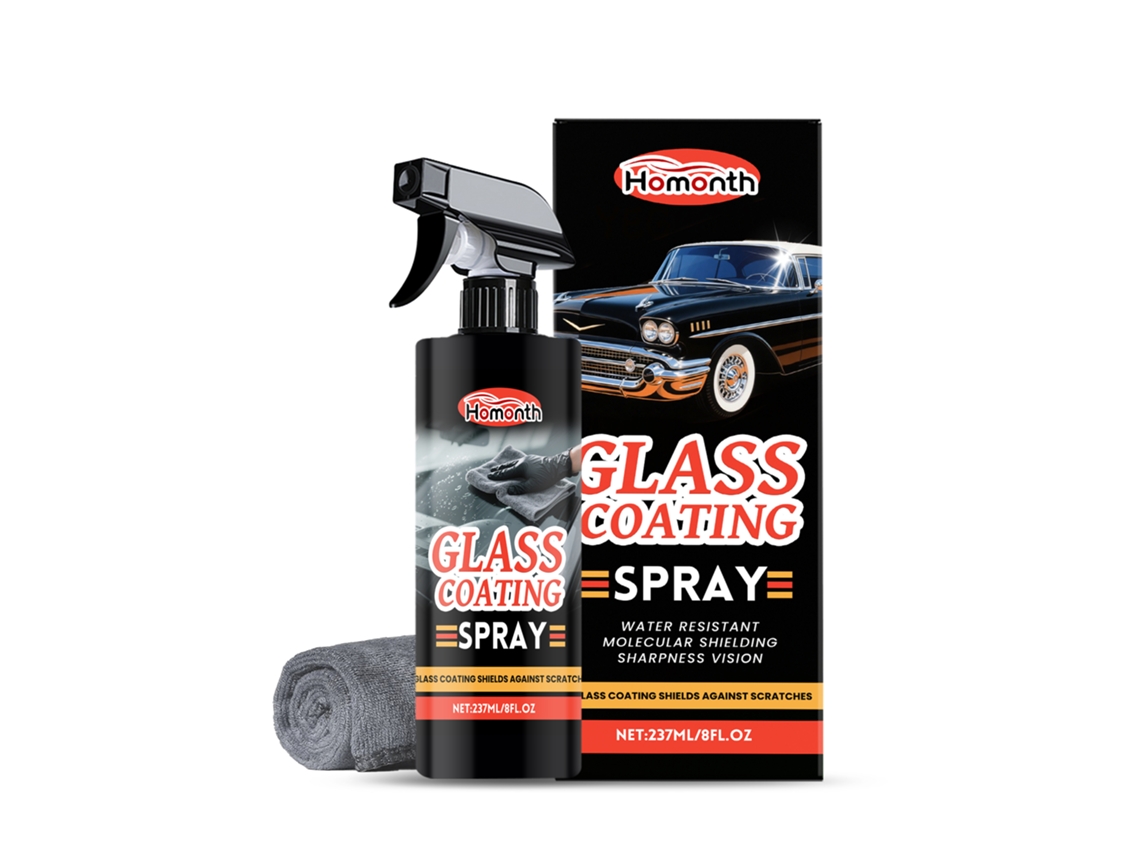 Spray limpiador y de cuidado para ventanas de automóviles