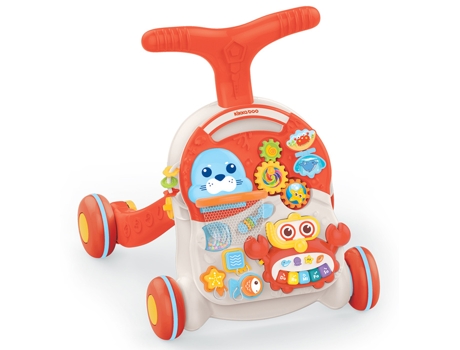 Andador 2 en 1 Wobble Fun Naranja KIKKA BOO