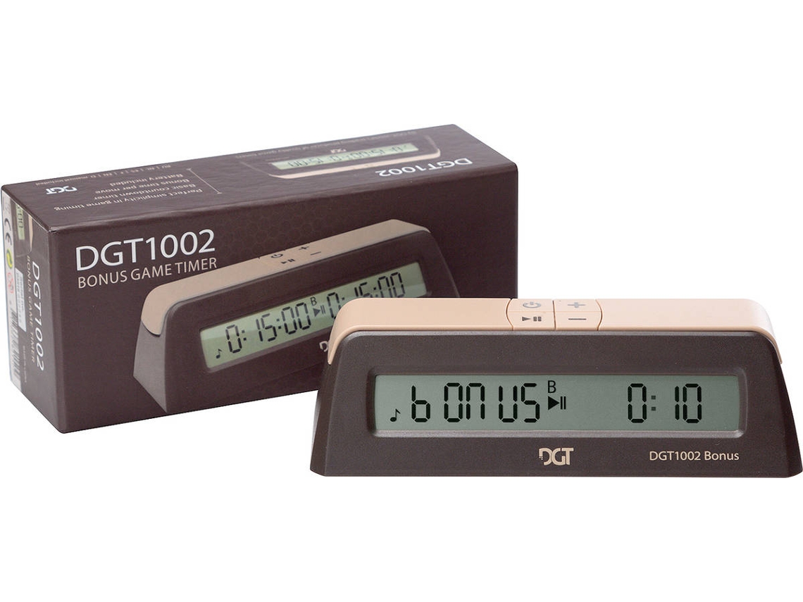 Reloj de Ajedrez DGT 1002 (Edad Mínima: 5 Años)
