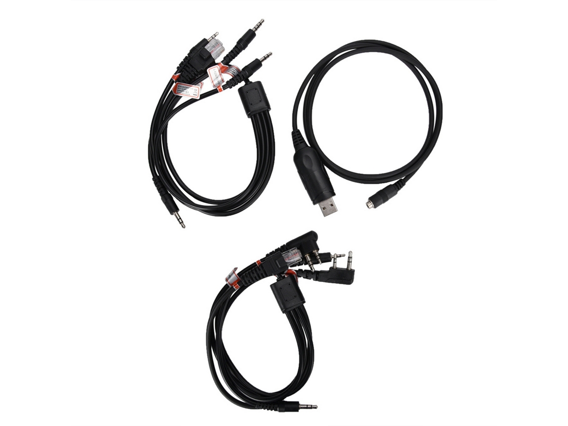 Cable De Programación Usb 8 En 1 Para Radios Walkie-talkie Motorola/icom, 150 Cm