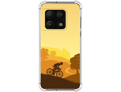 Carcasa OnePlus 10 5G TUMUNDOSMARTPHONE Ciclista Multicolor
