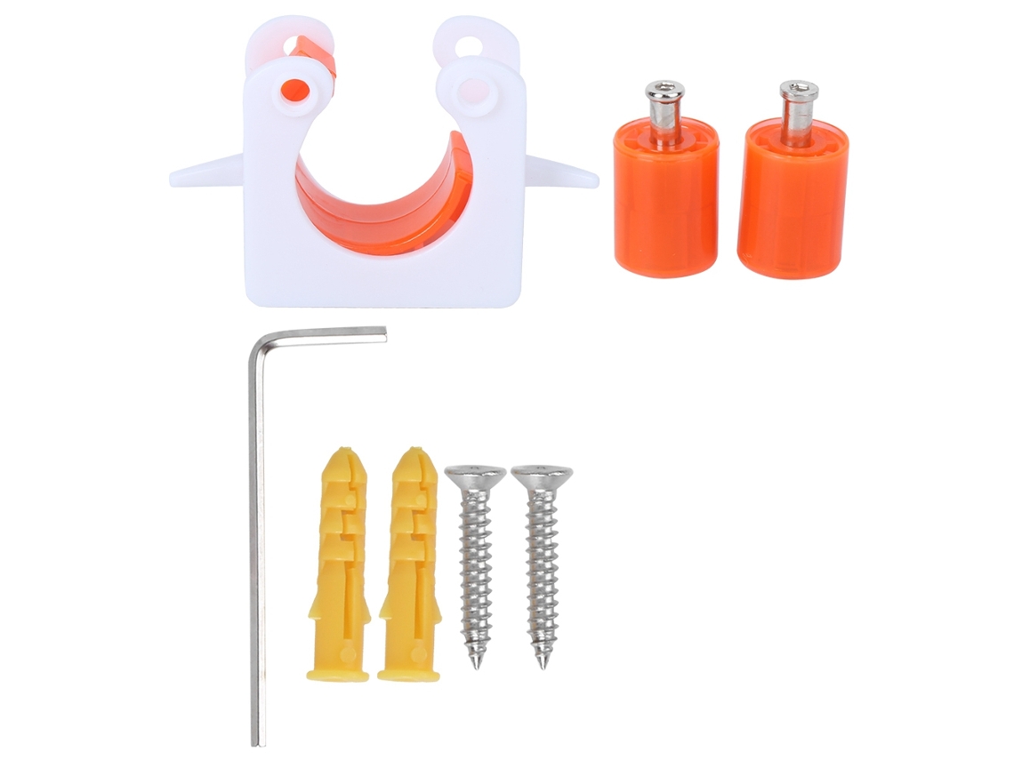 Soporte De Pared Para Bicicleta De Carretera Gancho Montado En Pared Accesorio De Bicicleta Interior Naranja