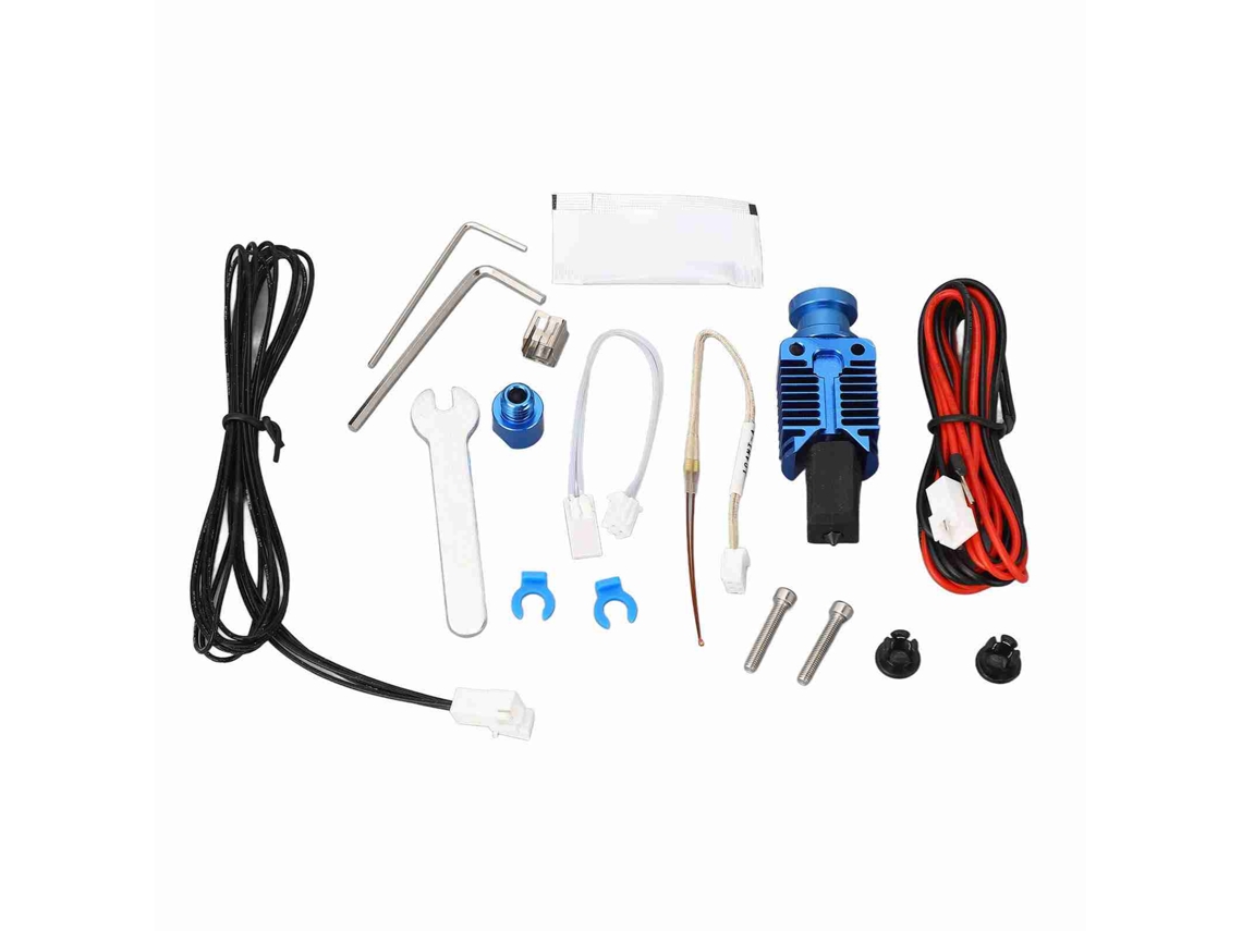 Kit de Cabeça do Extrusor Tz Ender 3 com Bico de Aço Endurecido | S/MARCA