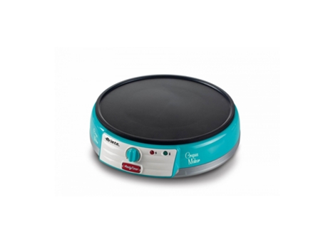0202 Crepiera 1 Crepe 1000 W Blu Argento Bianco ARIETE