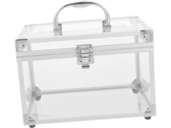 Caja Transparente Para Guardar Cd Y Dvd Con Asa, Organizador Portátil, A Prueba De Polvo, Gran Capacidad.