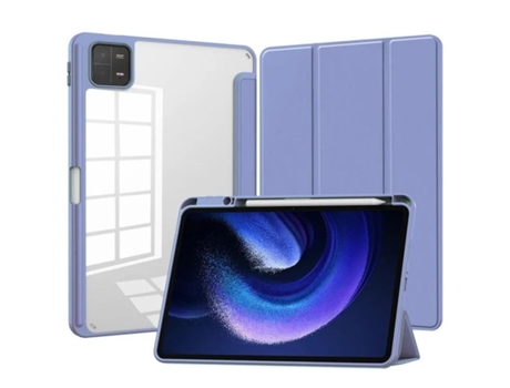 Funda Crystal Folio para Xiaomi Pad 6 Pro 11 Azul VEANXIN