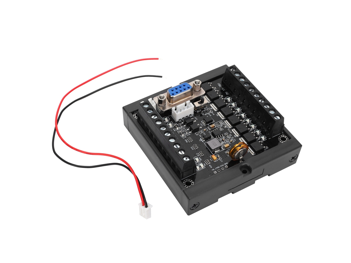 Módulo Plc Fx1n‑20mt Controlador Programable Tablero Regulador Suministros Industriales Dc24v