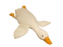 Ats-juguete De Peluche Oca Blanca Grande 90cm Diseño Simulador Bonito Suave Almohada De Peluche