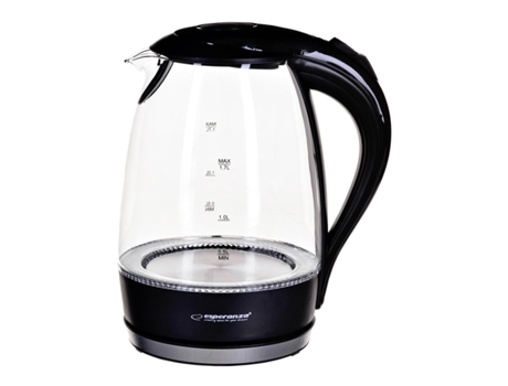Esperanza Hervidor Eléctrico con LED Negro