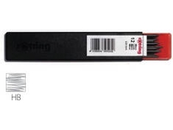 Minas para Portaminas ROTRING Tubo (12 un - 2 HB)